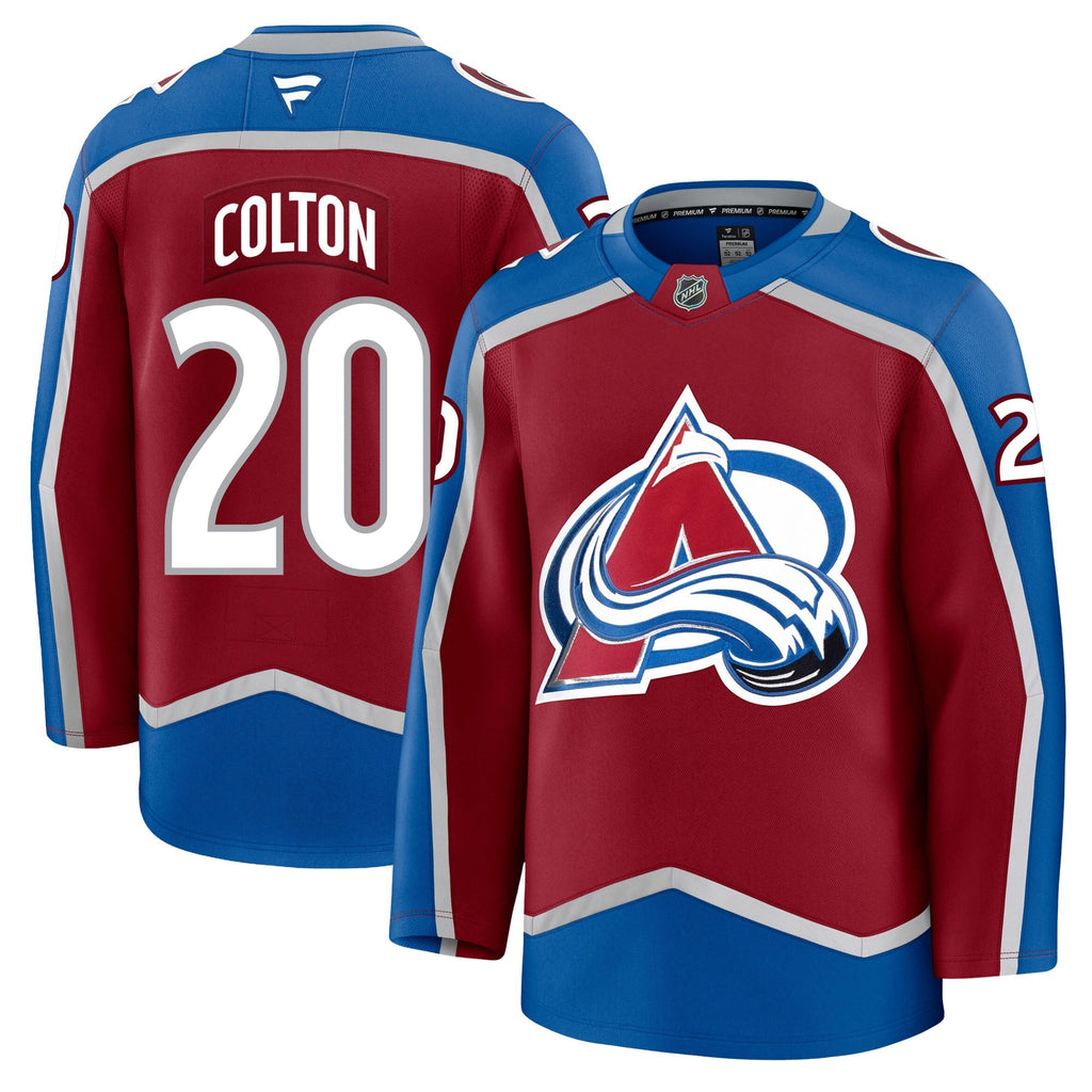 Ross Colton Colorado Avalanche Fanatics Premium Home Jersey