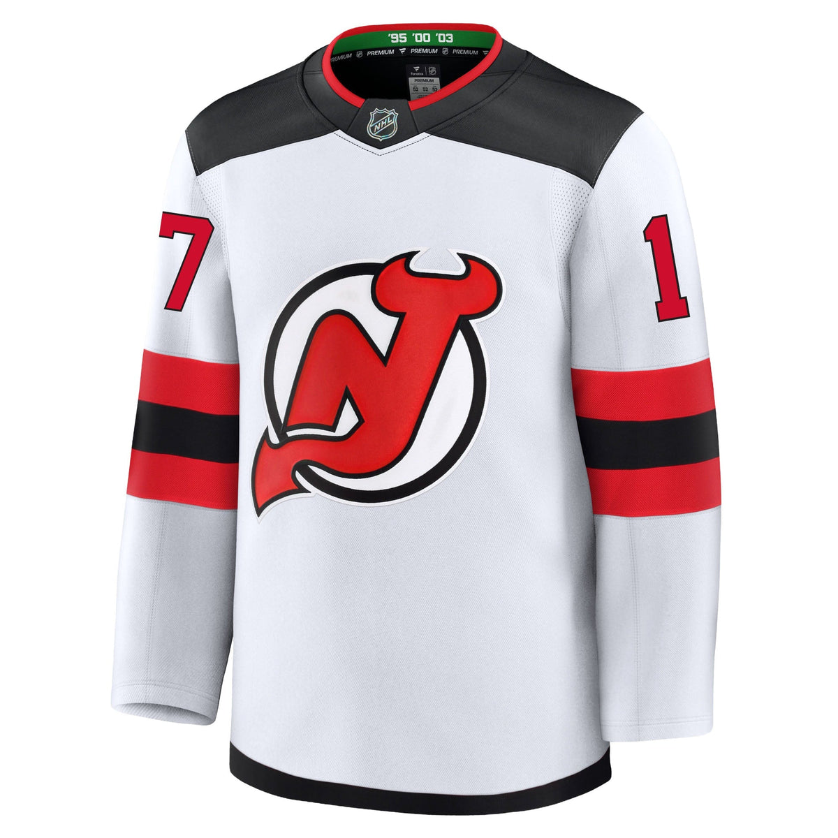 Simon Nemec New Jersey Devils Fanatics Premium Away Jersey