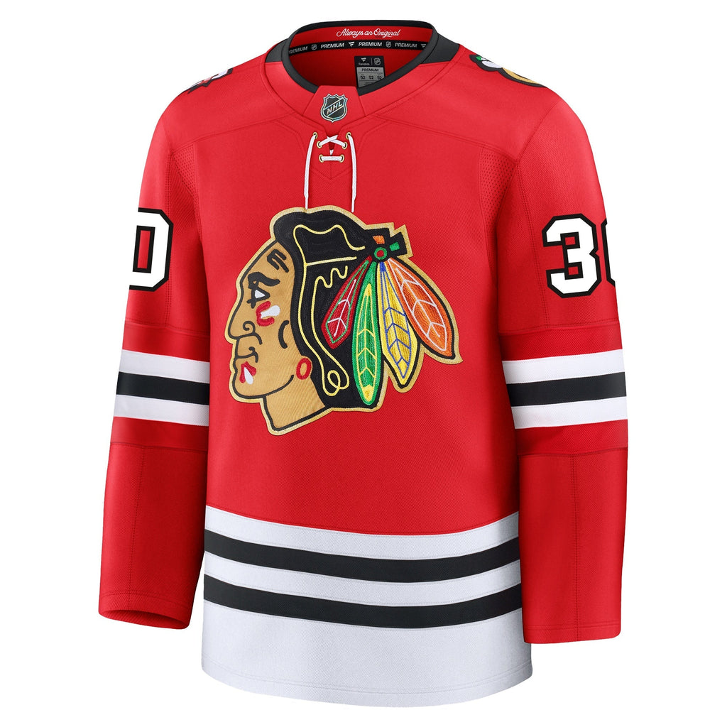 Spencer Knight Chicago Blackhawks Fanatics Centennial Premium Jersey