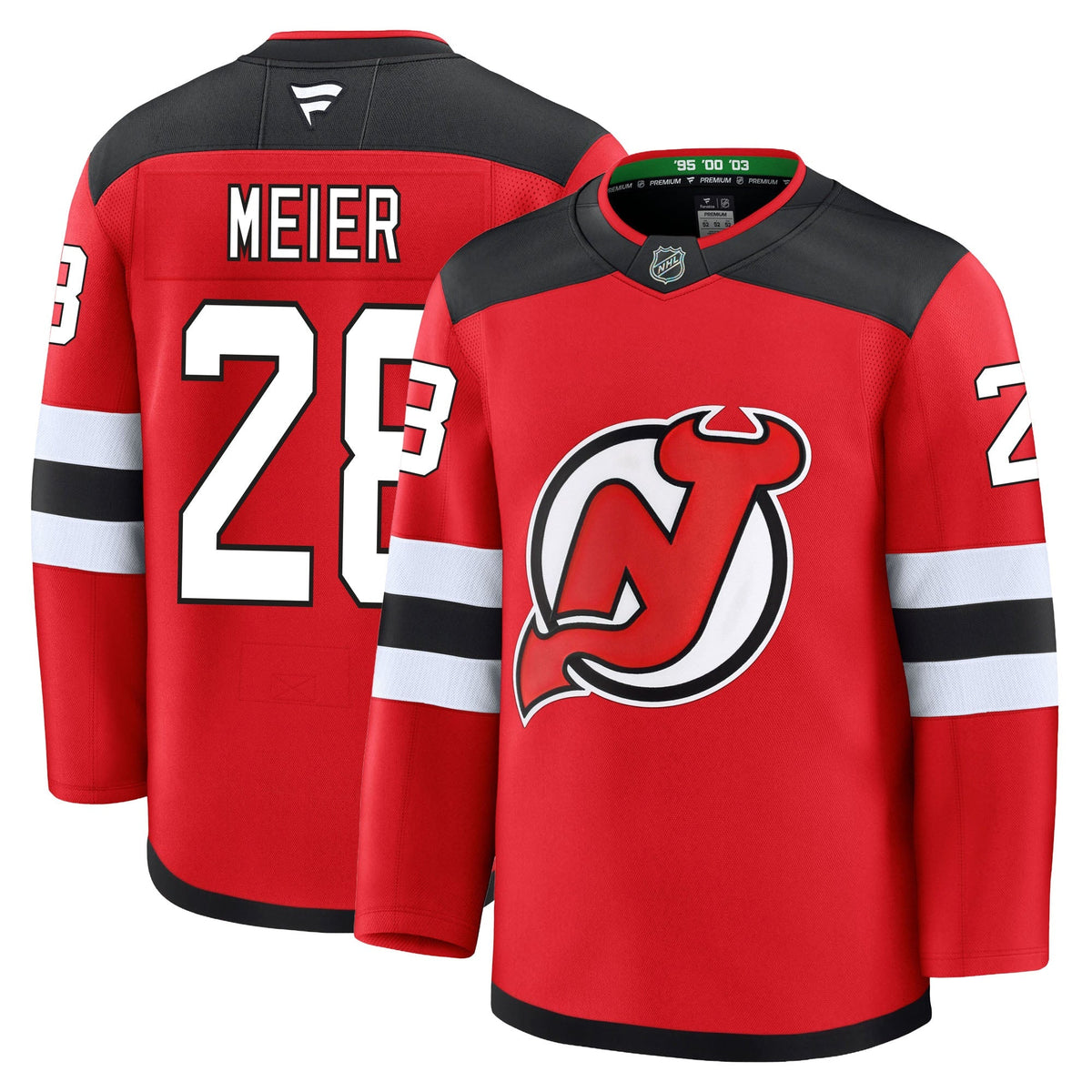 Timo Meier New Jersey Devils Fanatics Premium Home Jersey