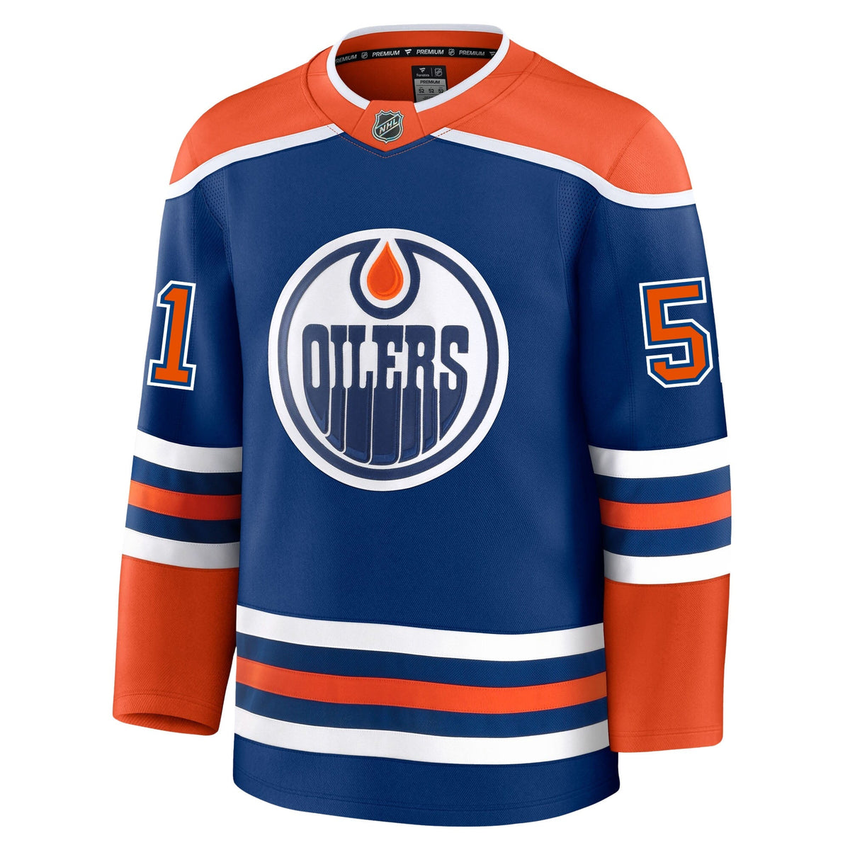 Troy Stecher Edmonton Oilers Fanatics Premium Home Jersey