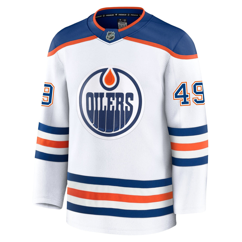 Ty Emberson Edmonton Oilers Fanatics Premium Away Jersey