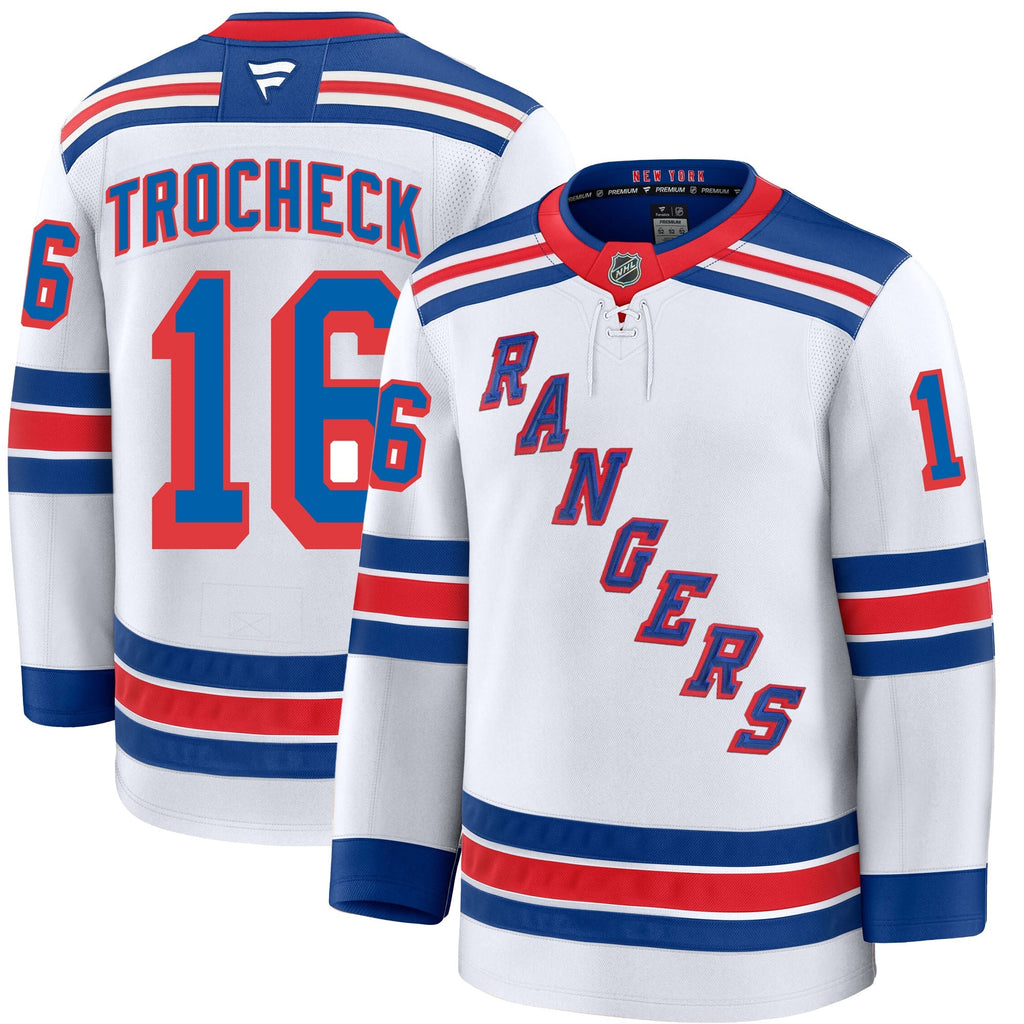 Vincent Trocheck New York Rangers Fanatics Premium Away Jersey