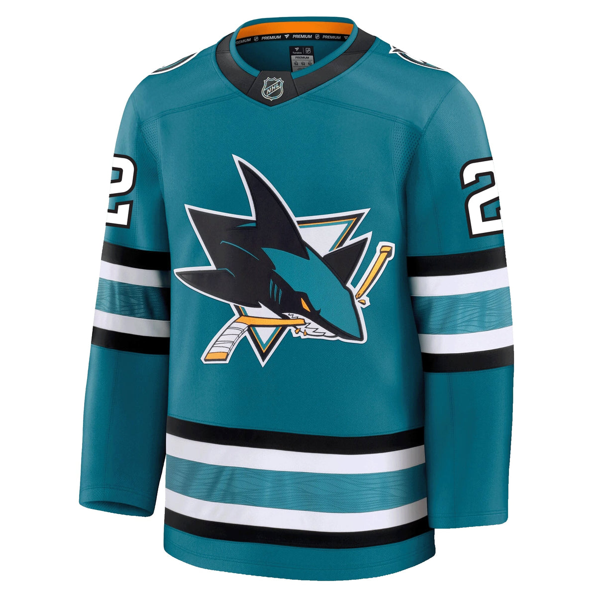 Will Smith San Jose Sharks Fanatics Premium Home Jersey