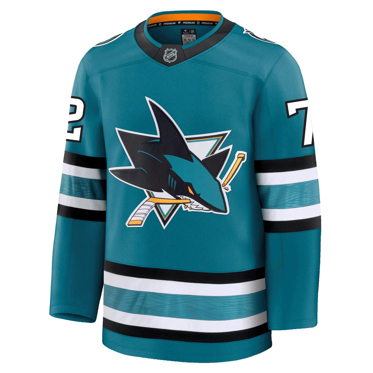 William Eklund San Jose Sharks Fanatics Premium Home Jersey