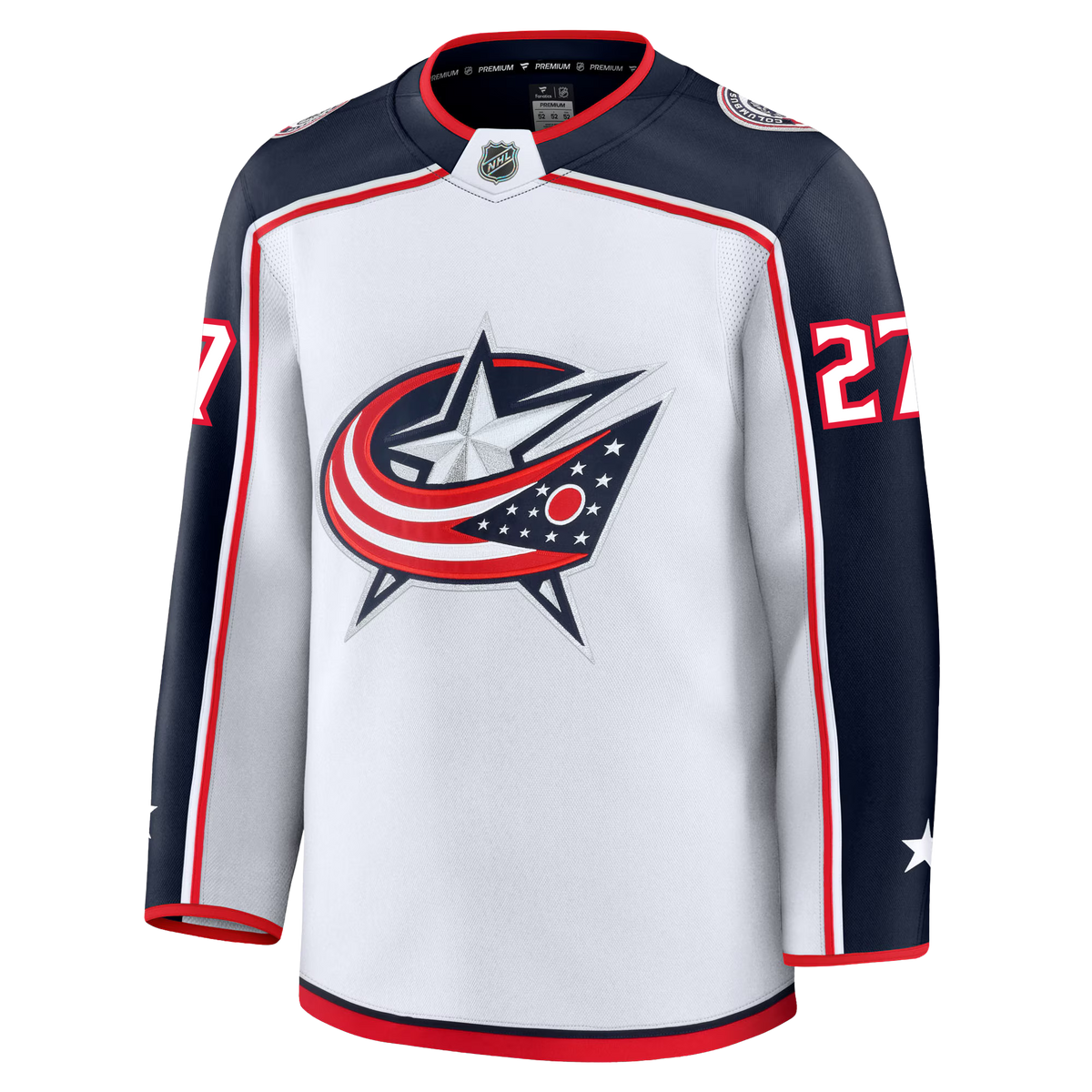 Zachary Aston Reese Columbus Blue Jackets Fanatics Premium Away Jersey