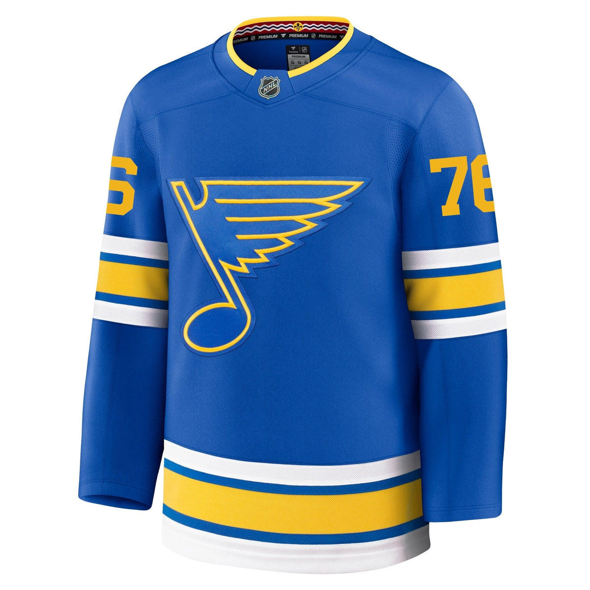 Zack Bolduc St Louis Blues Fanatics Home Premium Jersey